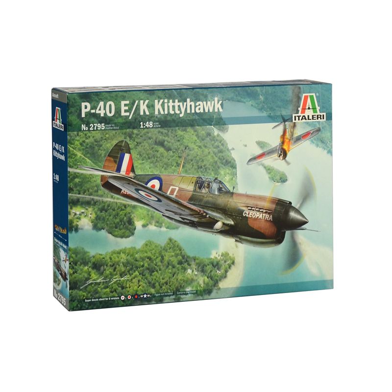 2795 Italeri P-40 E/K Kittyhawk repülő 1:48