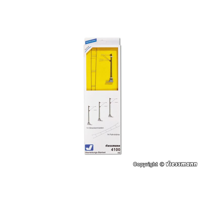 Viessmann 4100 Felsővezeték kezdőkészlet