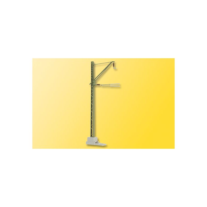 Viessmann 4121 H0 Tartóoszlop felsővezetékhez kétkaros