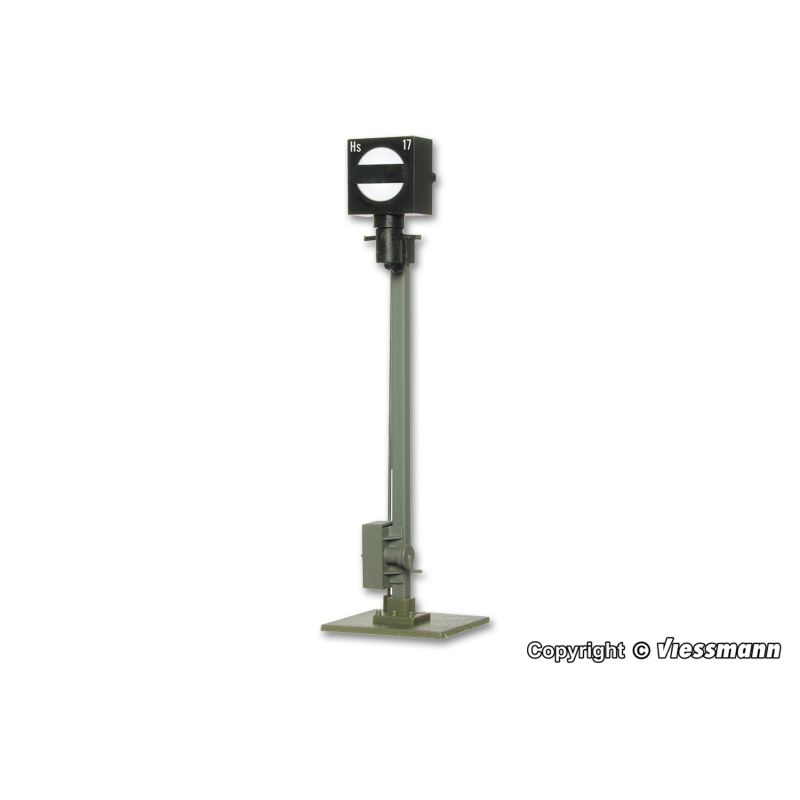 Viessmann 4517 Alak-vágányzár jelző, karimás talppal