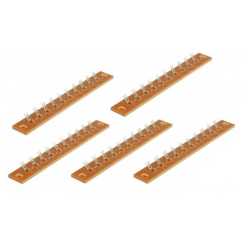 Viessmann 68475 5 Loetleisten mit Schrauben