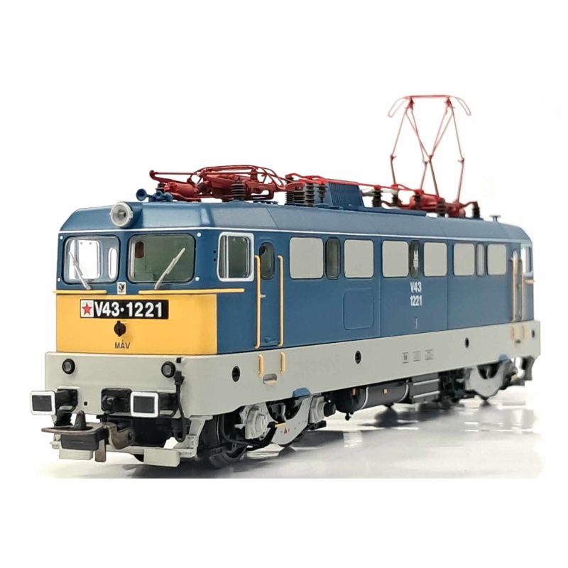 Villanymozdony, V43 1221, Szili, MÁV IV, hangdekóderrel