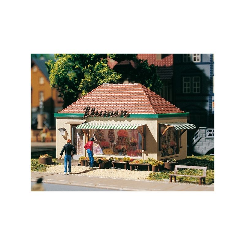 Auhagen 12349 Virágbolt, H0/TT