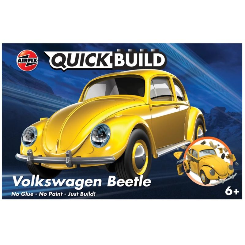 Airfix 6023 QUICKBUILD VW Beetle sárga