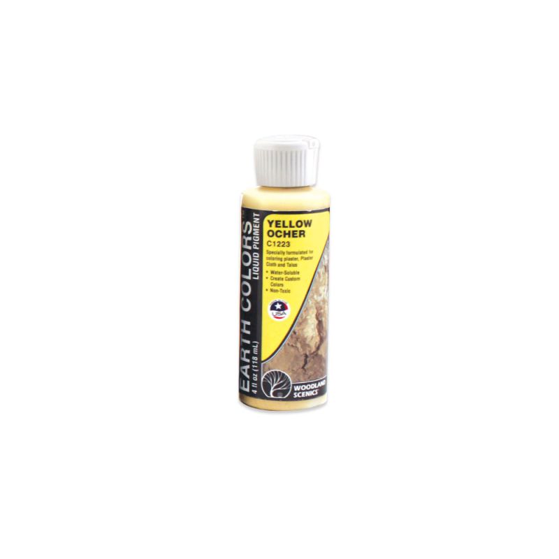Woodlands C1223 Earth Colors Liquid Pigment színező, okkersárga, 118 ml
