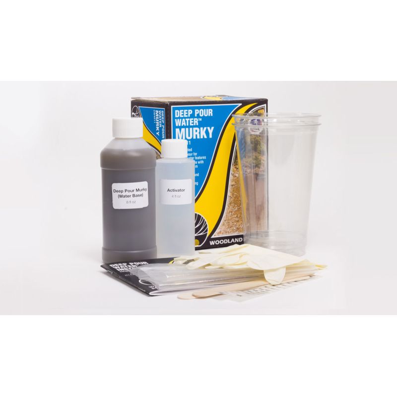 Woodlands CW4511 Vízkészítő készlet, zavaros vízhez, Deep Pour Water Murky