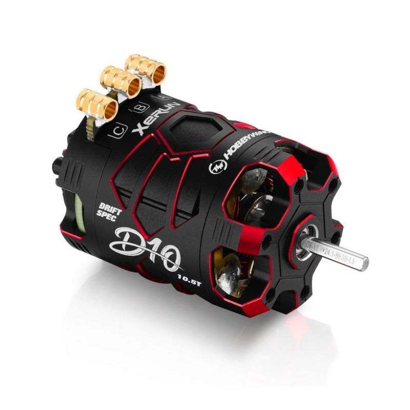 Xerun D10 Drift Motor - 10.5T (4600kv) - RED