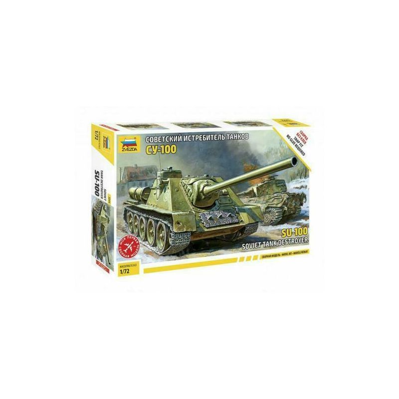 Zvezda 5044 Soviet Self-propelled Gun SU-100 1:72 (5044)