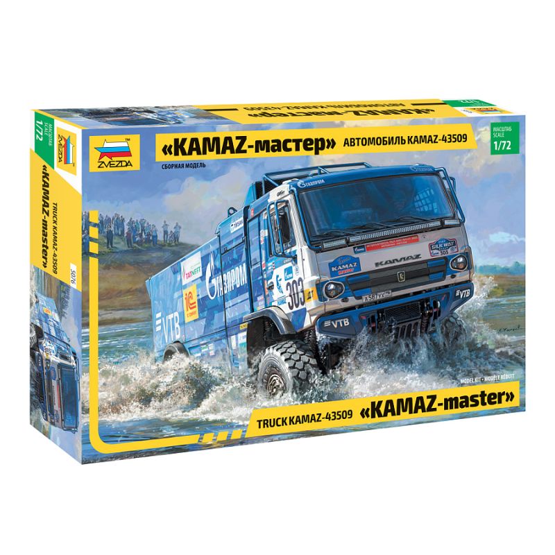 Zvezda 5076 KAMAZ-master - Truck Kamaz-43509