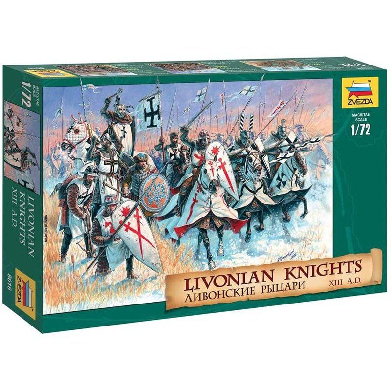 Zvezda 8016 Livonian Knights 1:72 (8016)
