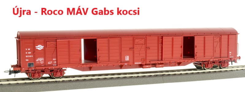 Roco MÁV Gabs kocsi