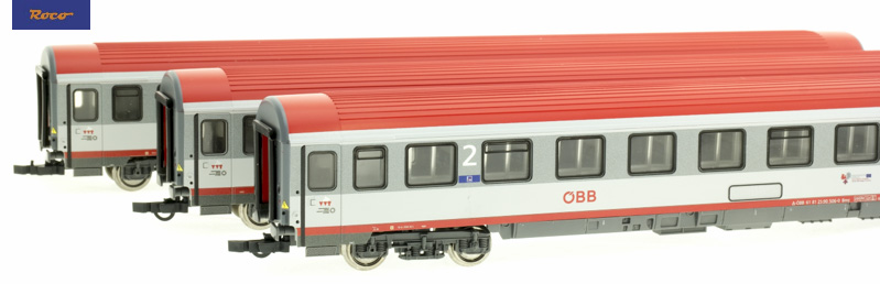 Roco 74132 Gyorsvonati személykocsi szett Regionalexpress, Innsbruck-Bozen, ÖBB VI