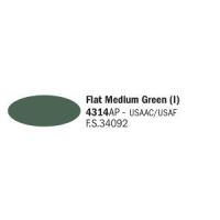 Italeri 4314AP matt közép zöld (I) akril makett festék