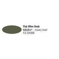 Italeri 4315AP matt Olive Drab akril makett festék