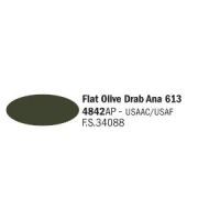 Italeri 4842AP matt Olive Drab Ana 613 akril makett festék