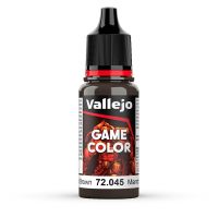Vallejo 72045 Game Color Charred Brown, 18 ml