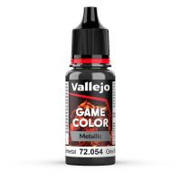 Vallejo 72054 Metalic Color Dark Gunmetal, 18 ml