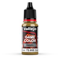 Vallejo 72055 Metalic Color Polished Gold, 18 ml
