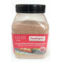 Auhagen 63834 Szóróanyag sínágyazathoz, bézs-barna, 350 g