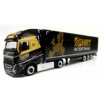 HERPA 957076 Volvo FH GL XL, SZ HRT Intertrans Black & Gold