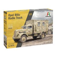 Italeri 6575s Opel Blitz radio truck, harcijármű makett