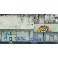 Noch 56669 3D-s dekorlap, graffitis fal, 250 x 125 mm