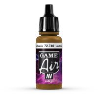 Vallejo Game Air 72740 Leather Brown, 17 ml