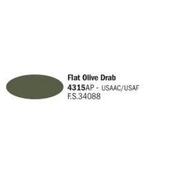 Italeri 4315AP matt Olive Drab akril makett festék