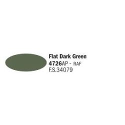 Italeri 4726AP matt sötét zöld akril makett festék