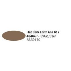 Italeri 4846AP matt sötét Earth Ana 617 akril makett festék