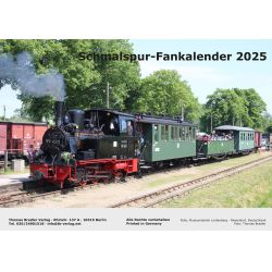 Tillig 09731 Keskenynyomküzű vasúti naptár 2025