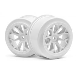 HPI 116741 8-Shot Sc Wheel (White/2db)