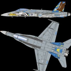 Academy 12534 F/A-18C USN VFA-82 Marauders 1:72