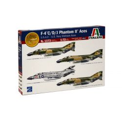 Italeri 1373 F-4 C/D/J PHANTOM II ACES (U.S.A.F. - U.S. Navy Vietnam Aces)