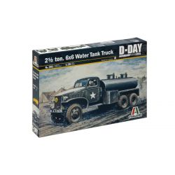 Italeri 201 2 1/2 Ton, 6x6 Water Tank Truck