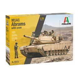 6571S ITALERI M1 A2 Abrams gyalogsággal