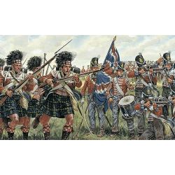 Italeri 6058 Brit és Skót katonák