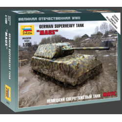 Zvezda 6213 German Superheavy Tank Maus 1:100 (6213)