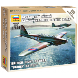 Zvezda 6218 British Light Bomber Fairey Battle 1:144 (6218)
