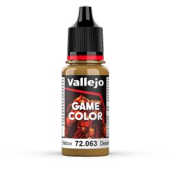 Vallejo 72063 Game Color Desert Yellow, 18 ml
