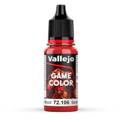 Vallejo 72106 Game Color Scarlet Blood, 18 ml