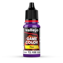 Vallejo 72159 Fluo Color Fluorescent Violet, 18 ml