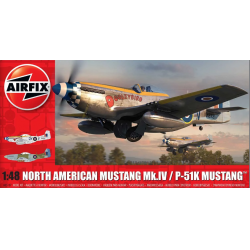 Airfix 05137 North American Mustang Mk.IV/P-51K Mustang (A05137)