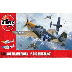 Airfix 05138 North American P51-D Mustang (Filletless Tails) (A05138)