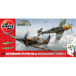 Airfix 50135 Spitfire Mk.1a &amp; Messerschmitt BF109E-4 Dogfight Double (A50135)