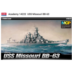 Academy 14222 USS Missouri BB-63