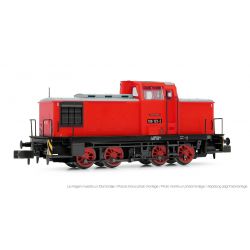 Arnold HN2268 Dízel mozdony BR V 60D, DR, Ep IV, livery red/grey DC Digital