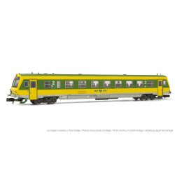 Arnold HN2279 Dízel motorvonat BR 5047, GySEV, Ep V, livery green/yellow rd.5047 501 1 Wr. Neustadt