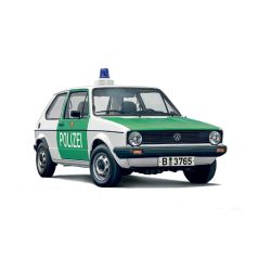 Italeri 3666S VW Golf Polizei rendőrautó