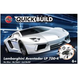 Airfix 6019 QUICKBUILD Lamborghini Aventador fehér